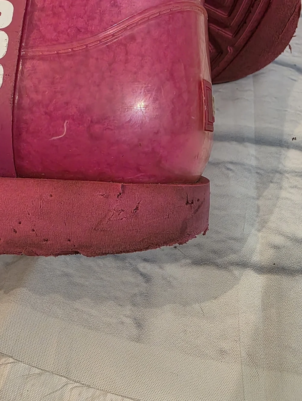 UGG Kids Pink Gloss Short Boots